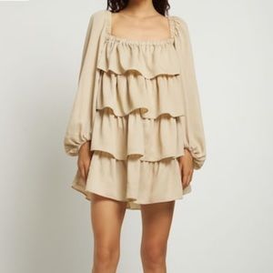 NWT WeWoreWhat Tiered Mini Dress